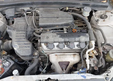 2003 Honda Civic Lx z USA, uszkodzony, nr VIN 2HGES16503H548705